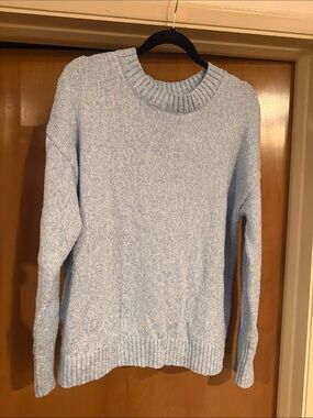 L.L. Bean Light Blue Crewneck Sweater